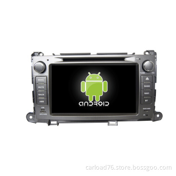 2 Din car dvd player for Android toyota sienna